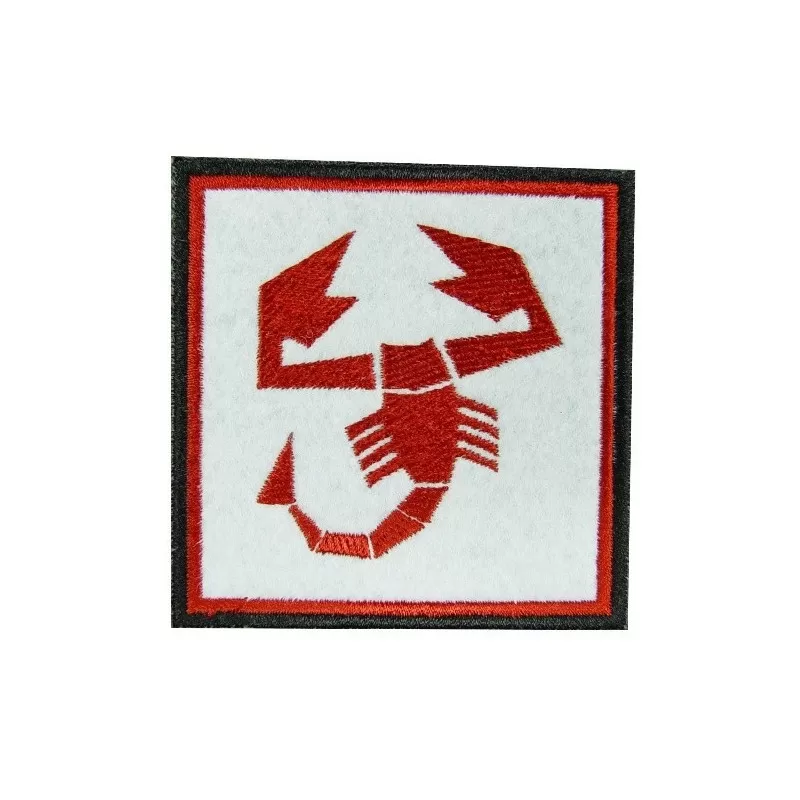 Abarth Scorpion Embroidered Patch Badge Applique Iron on