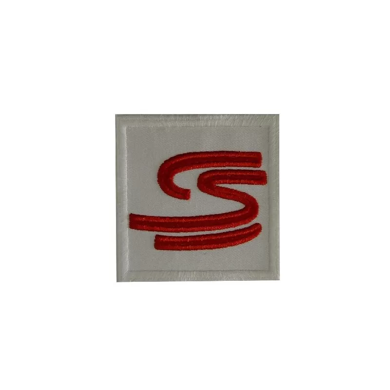 Ayrton Senna S Curve Embroidered Patch Badge Applique Iron on