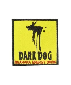 Dark Dog Embroidered Patch Badge Applique Iron on