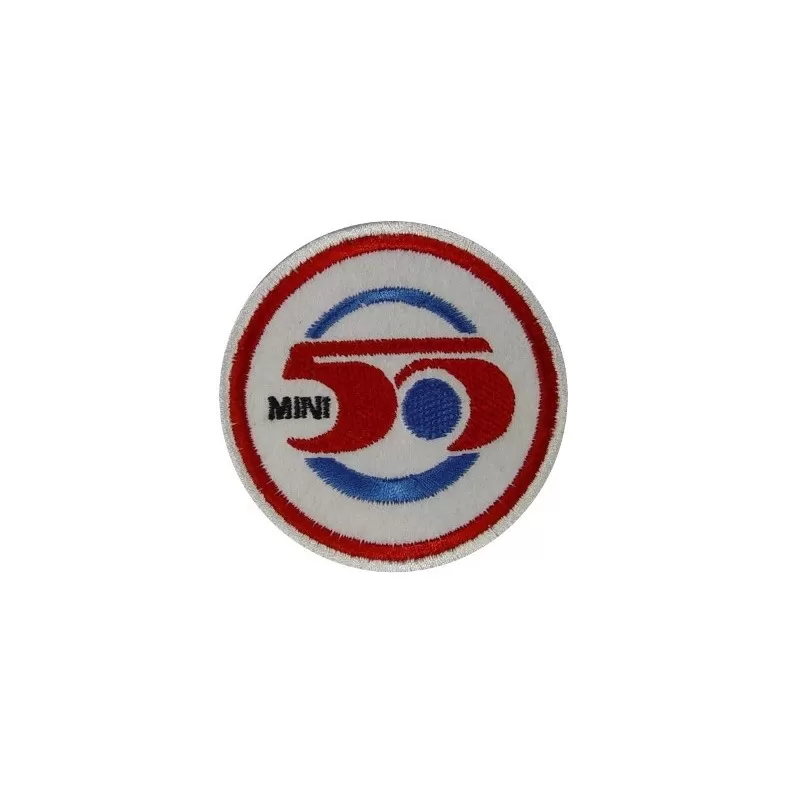 Mini 50 Years Embroidered Patch Badge Applique Iron on