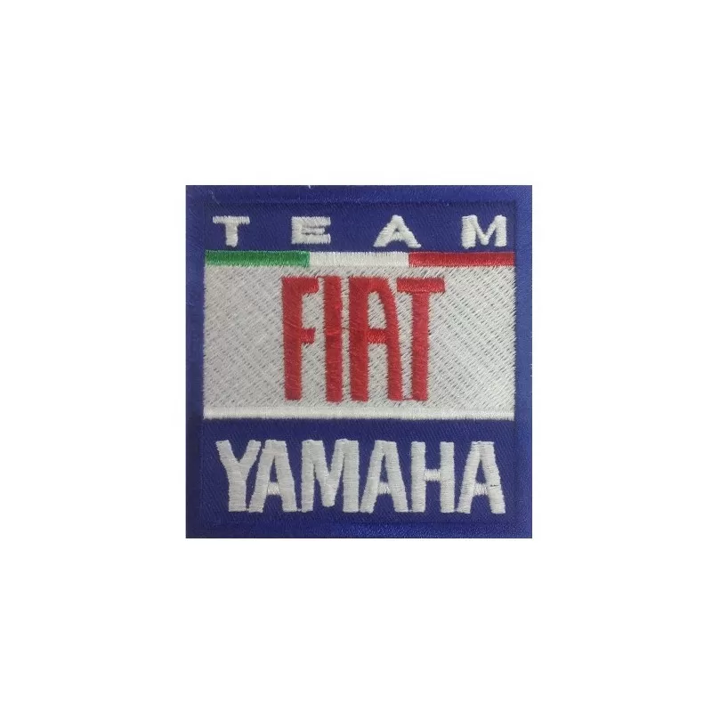 Moto Gp Team Yamaha Fiat Embroidered Patch Badge Applique Iron on