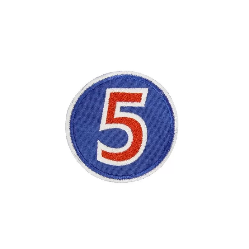 Nº 5 Nigel Mansell Embroidered Patch Badge Applique Iron on