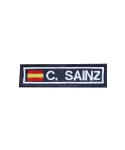 3 Carlos Sainz Spain Embroidered Patch Badge Applique Iron on