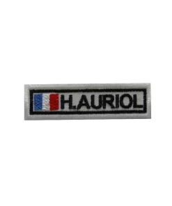 3 Hubert Auriol France Embroidered Patch Badge Applique Iron on