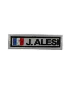 3 Jean Alesi France Embroidered Patch Badge Applique Iron on
