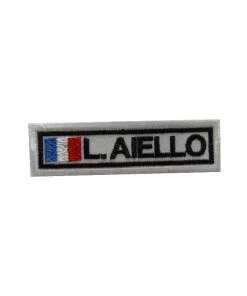 3 Laurent Aiello France Embroidered Patch Badge Applique Iron on