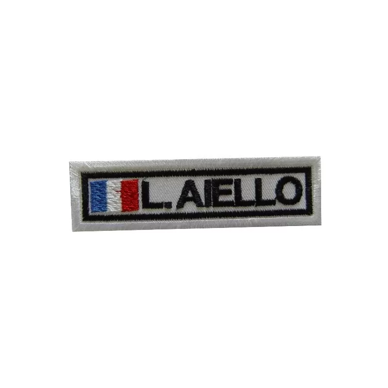 3 Laurent Aiello France Embroidered Patch Badge Applique Iron on