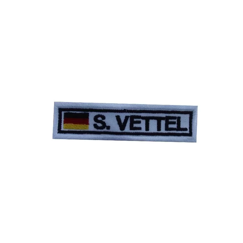 3 Sebastian Vettel Germany Embroidered Patch Badge Applique Iron on