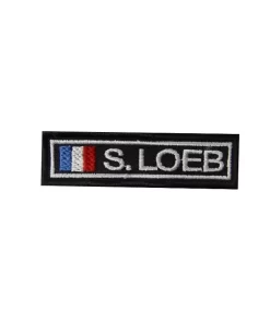 3 Sebastien Loeb France Embroidered Patch Badge Applique Iron on