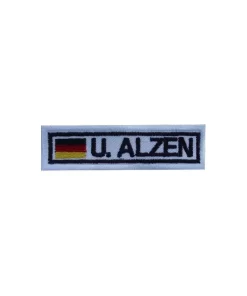 3 Uwe Alzen Germany Embroidered Patch Badge Applique Iron on