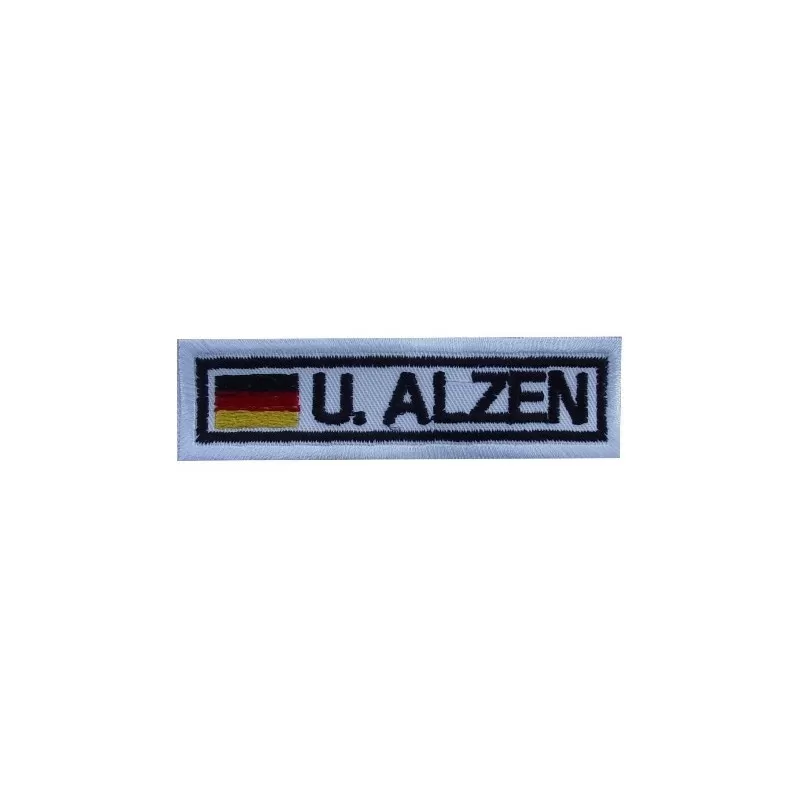 3 Uwe Alzen Germany Embroidered Patch Badge Applique Iron on