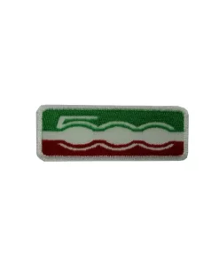 Fiat 500 Embroidered Patch Badge Applique Iron on