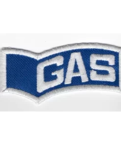 Gas Embroidered Patch Badge Applique Iron on