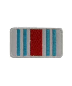 Martini Racing Colors Embroidered Patch Badge Applique Iron on