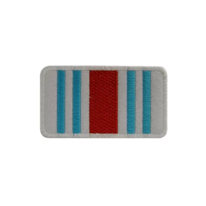 Martini Racing Colors Embroidered Patch Badge Applique Iron on