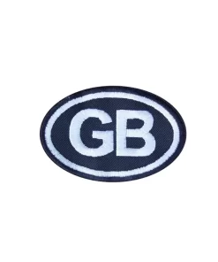 Gb Great Britain Embroidered Patch Badge Applique Iron on