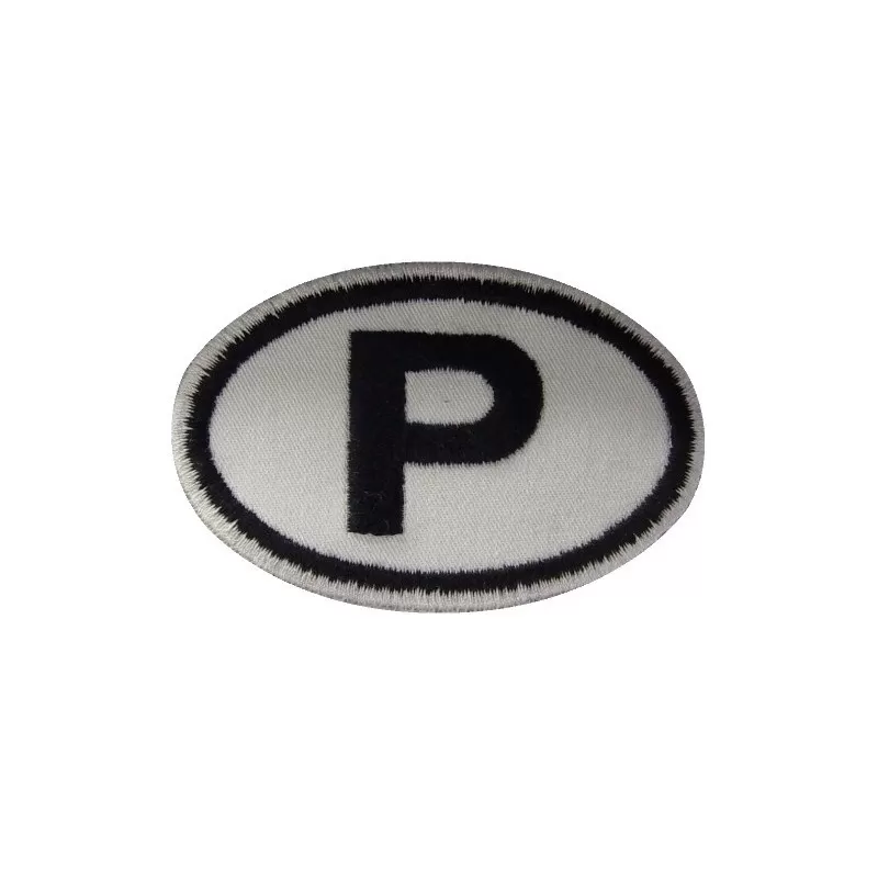 P Portugal Embroidered Patch Badge Applique Iron on
