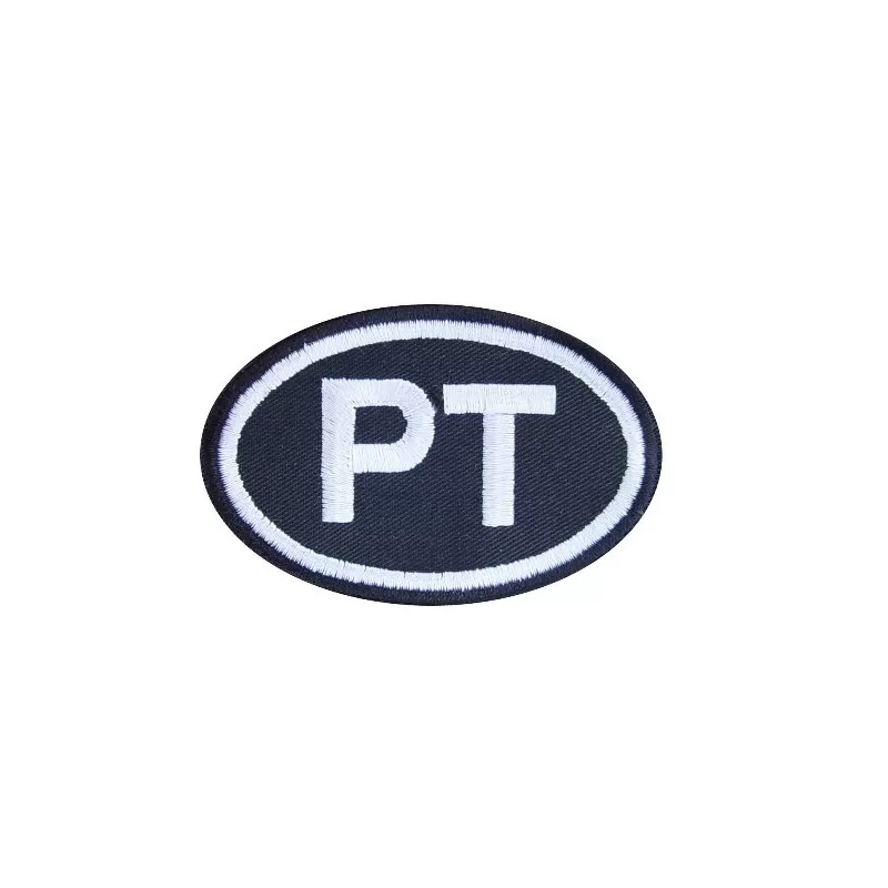 Pt Portugal Embroidered Patch Badge Applique Iron on