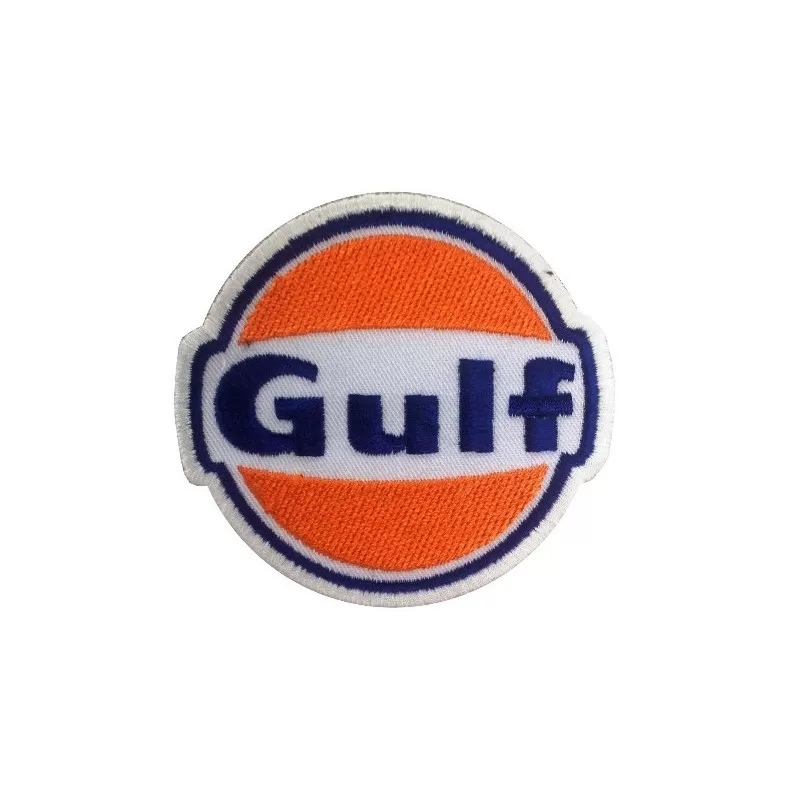 Gulf Racing Embroidered Patch Badge Applique Iron on