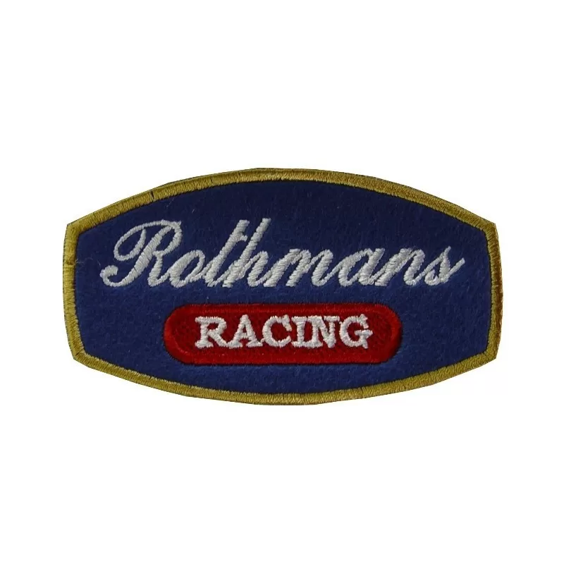 Rothmans Racing Embroidered Patch Badge Applique Iron on