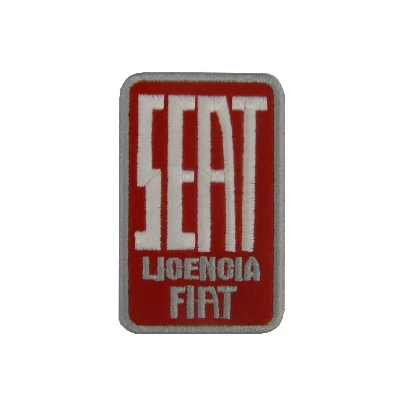 Seat Licencia Fiat Embroidered Patch Badge Applique Iron on