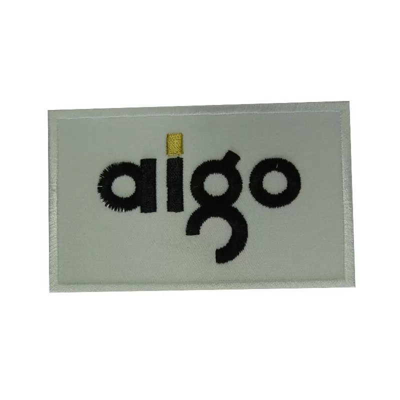 10X6 Aigo Embroidered Patch Badge Applique Iron on