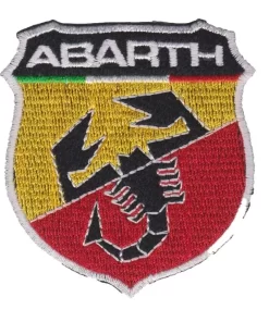 Abarth 2 Embroidered Patch Badge Applique Iron on