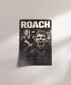 Roach A3 Wall Calendar — Dark Art Print for 2026