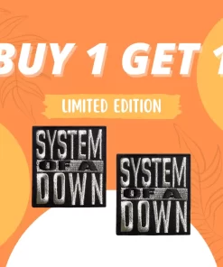 BUY ONE GET ONE LIMITED EDITION System Of A Down embroidered patch