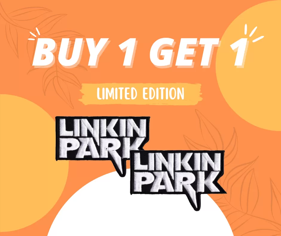 BUY ONE GET ONE LIMITED EDITION Linkin Park embroidered patch