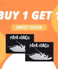BUY ONE GET ONE LIMITED EDITION Papa Roach embroidered patch