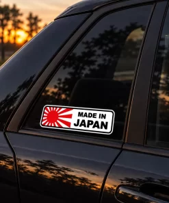 “Made in Japan” Car Sticker – 5.9 Inch Waterproof Vinyl Decal 2pcs - Image 4